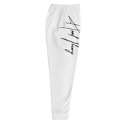 Hood Theory (NBL-White) Unisex Joggers