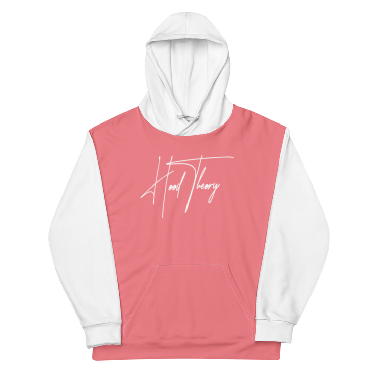 Hood Theory (NWL-Watermelon & White) Unisex Hoodie