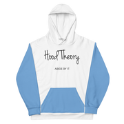 Hood Theory (WNB-Bl,Wh) All-Over Print Unisex Hoodie