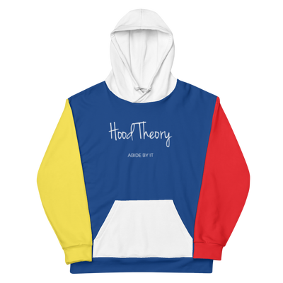 Hood Theory (WNB-RbW) All-Over Print Unisex Hoodie