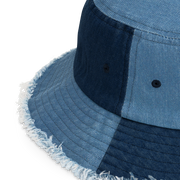 Hood Theory (NWL) Distressed Denim Bucket Hat