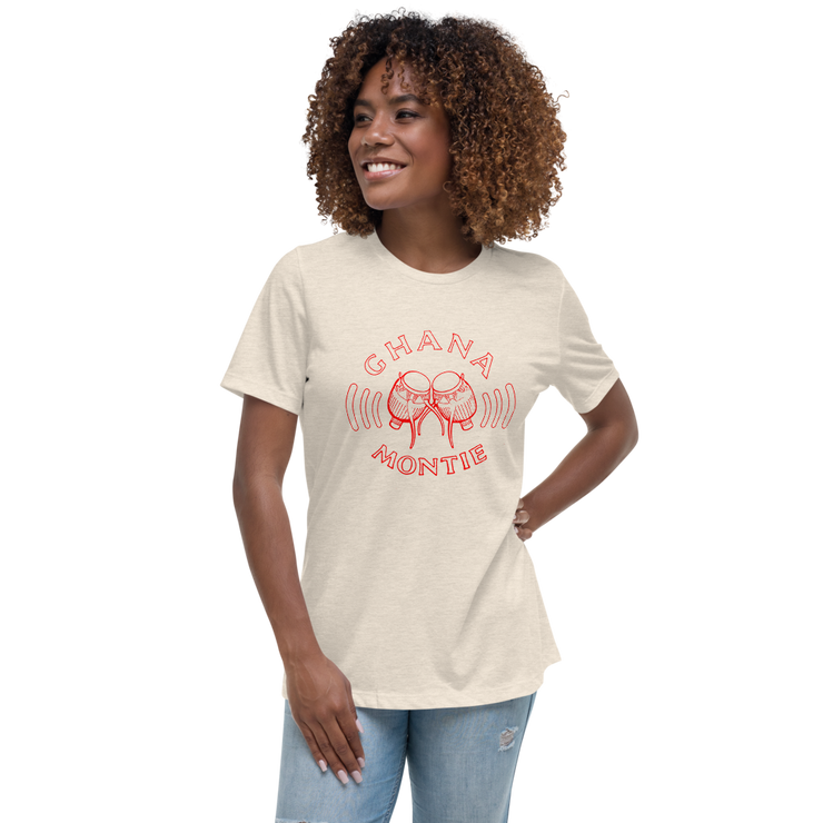 Hood Theory ACCRA (GHANA MONTIE) Women's Relaxed T-Shirt