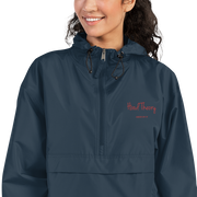 Hood Theory (REL) Women's Embroidered Champion Packable Jacket