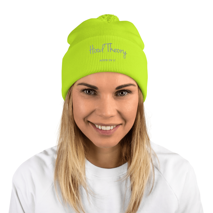 Hood Theory Women's Pom-Pom Beanie