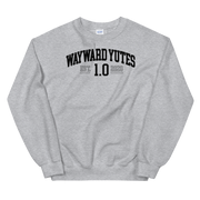 Hood Theory Memes (WAYWARD YUTES-BL) Unisex Crew Neck Sweatshirt