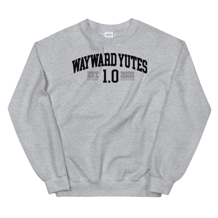 Hood Theory Memes (WAYWARD YUTES-BL) Unisex Crew Neck Sweatshirt