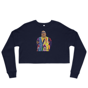 Hood Theory Hip Hop (BIGGIE) Women's Crop Sweatshirt