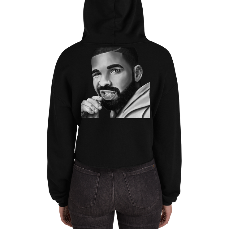 Hood Theory Hip Hop (DRAKE) Women's Crop Hoodie