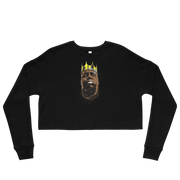 Hood Theory Hip Hop (B.I.G) Women's Crop Sweatshirt