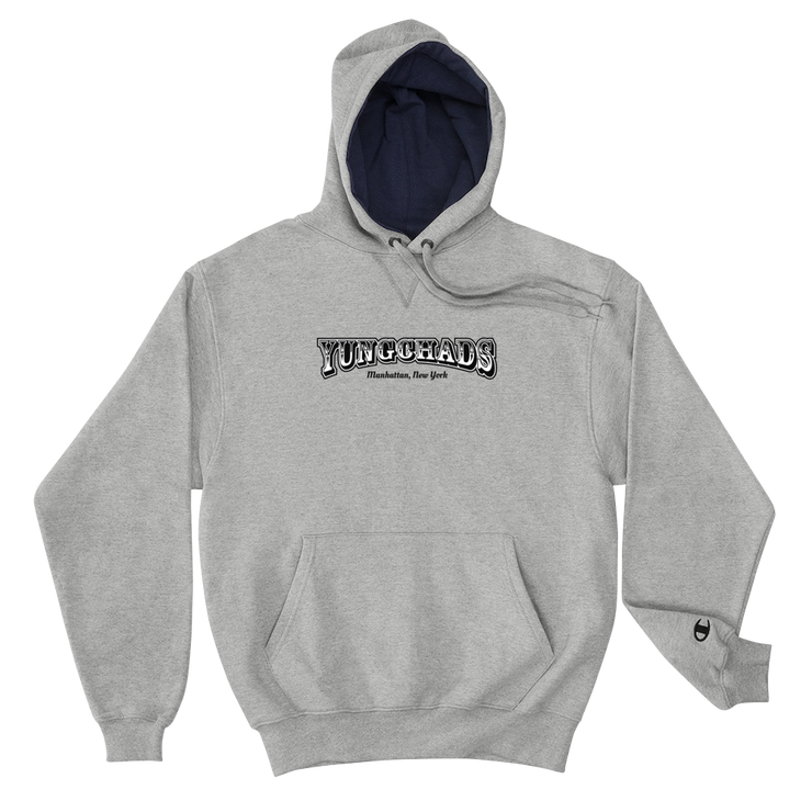 Hood Theory Memes (YUNGCHADS-FBL) Men's Champion Hoodie