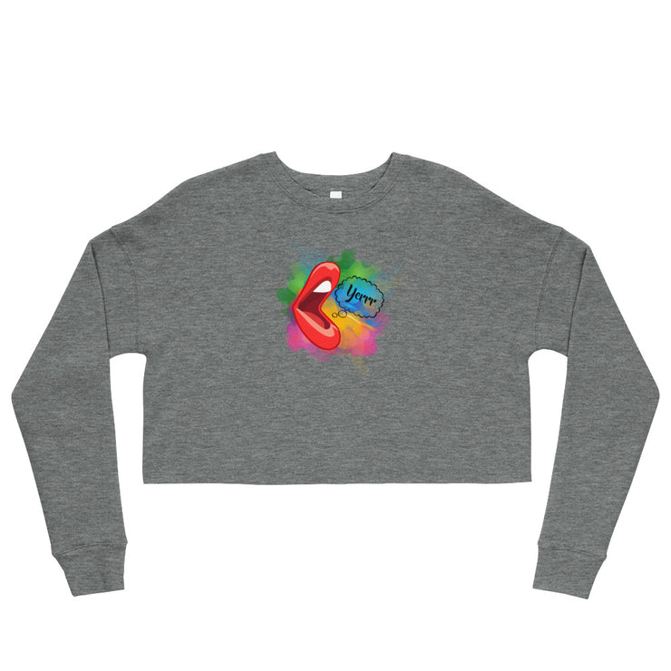 Hood Theory NYC (Yerrr-Rb) Crop Sweatshirt