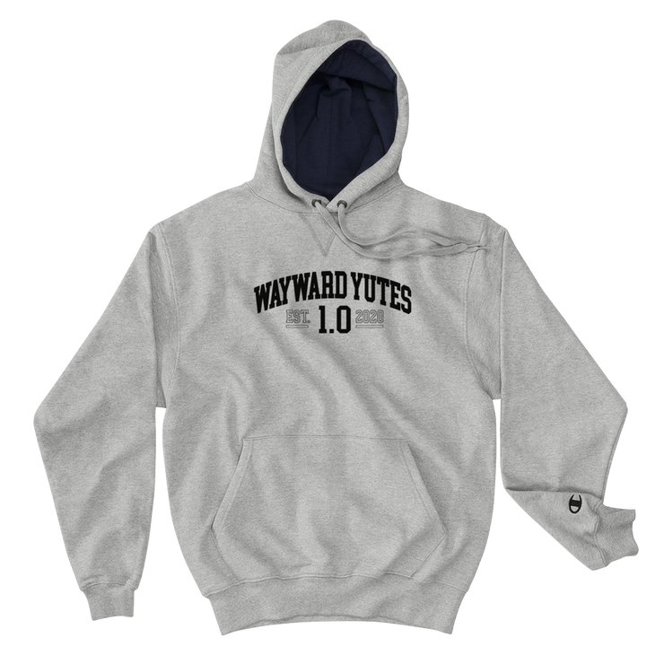 Hood Theory Memes (WAYWARD YUTES-BL) Men's Champion Hoodie