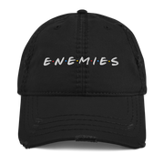 ENEMIES (WEL) Unisex Distressed Dad Hat