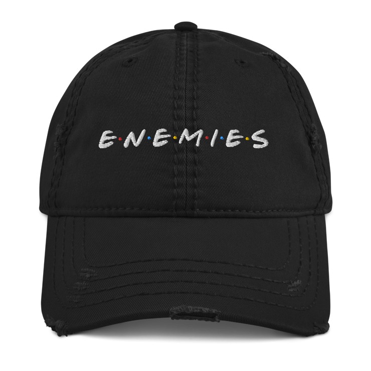 ENEMIES (WEL) Unisex Distressed Dad Hat