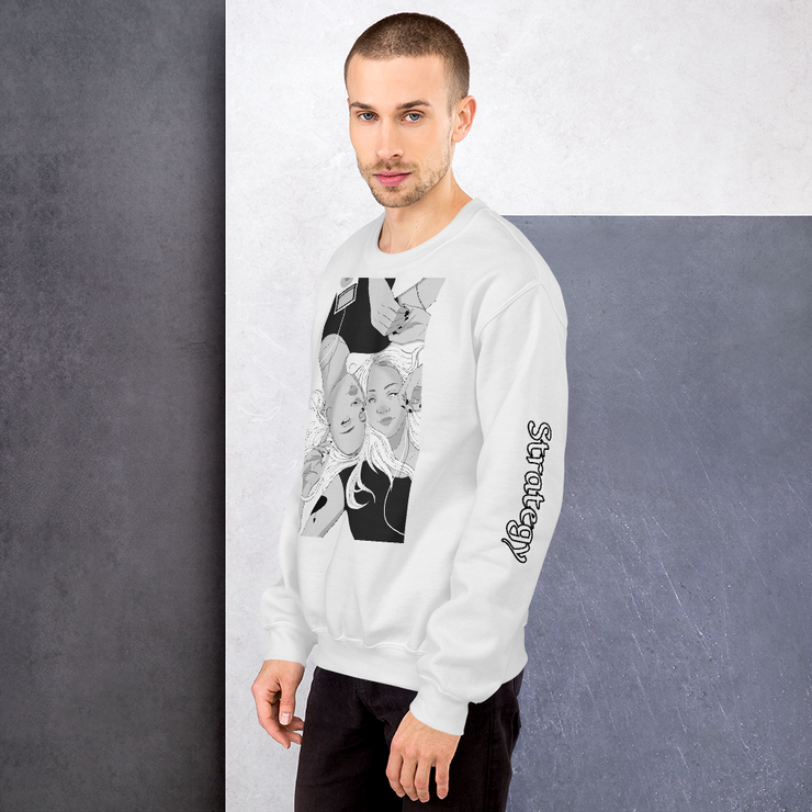 Hood Theory x James Caimen (MS) Unisex Crew Neck Sweatshirt