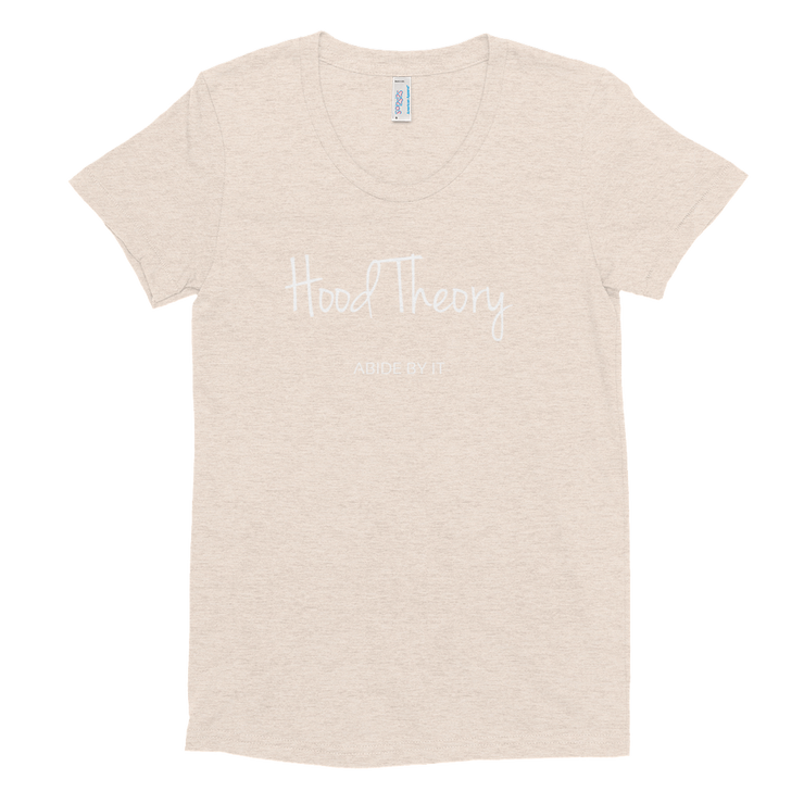 Hood Theory (WNB) Women's Tri-Blend T-Shirt AA