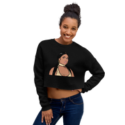 Hood Theory Hip Hop (NICKI) Women's Crop Sweatshirt