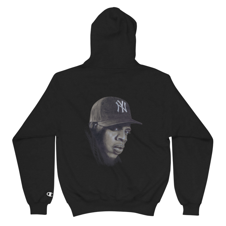 Hood Theory Hip Hop (JAY-Z) Men's Champion Hoodie