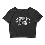 Hood Theory Memes (Corporate Junkie-Whi, Whi L) Women’s Crop Tee BC