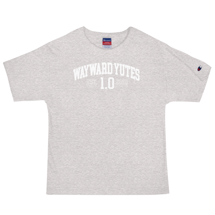 Hood Theory Memes (WAYWARD YUTES-WL) Men's Champion T-Shirt