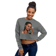 Hood Theory x James Caimen (KBNB) Women's Crop Sweatshirt