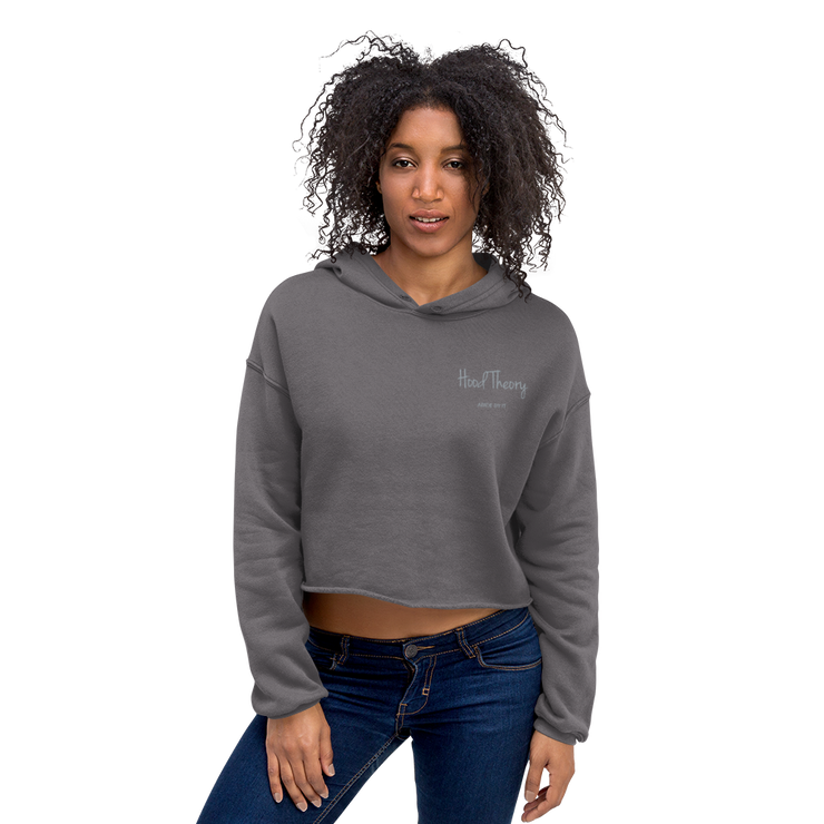 Hood Theory (GEL) Women's Crop Hoodie