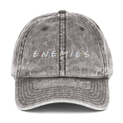 ENEMIES (WEL) Unisex Vintage Cotton Twill Cap