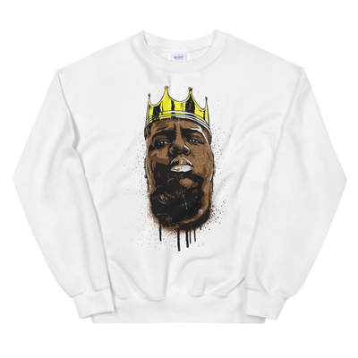 Hood Theory Hip Hop (B.I.G) Unisex Crew Neck Sweatshirt