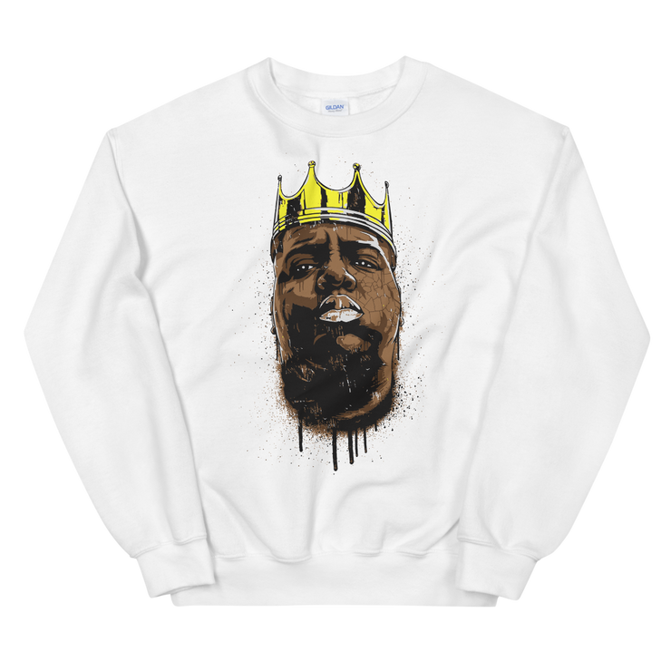 Hood Theory Hip Hop (B.I.G) Unisex Crew Neck Sweatshirt