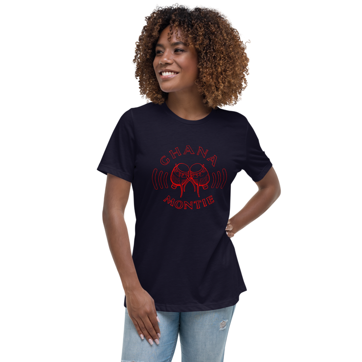 Hood Theory ACCRA (GHANA MONTIE) Women's Relaxed T-Shirt