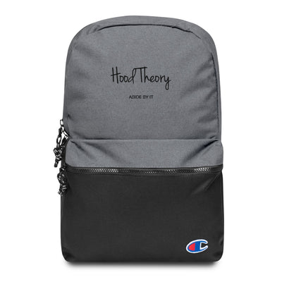 Hood Theory (BNB) Unisex Embroidered Champion Backpack