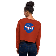 Hood Theory Memes (N.B.T) Women's Crop Sweatshirt