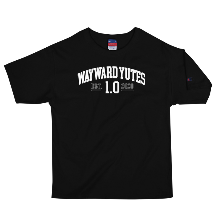 Hood Theory Memes (WAYWARD YUTES-WL) Men's Champion T-Shirt