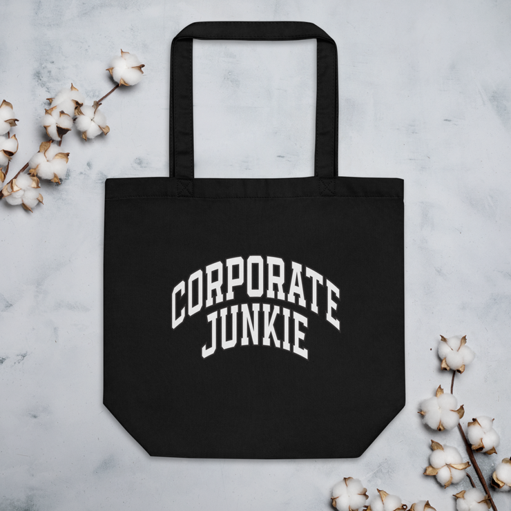 Hood Theory Memes (Corporate Junkie-Whi) Unisex Eco Tote Bag