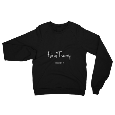 Hood Theory (WNB) Unisex California Fleece Raglan Sweatshirt