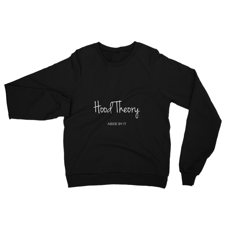 Hood Theory (WNB) Unisex California Fleece Raglan Sweatshirt