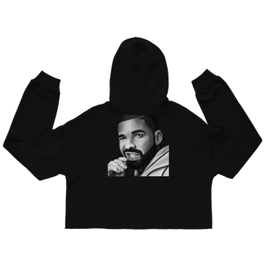 Hood Theory Hip Hop (DRAKE) Women's Crop Hoodie