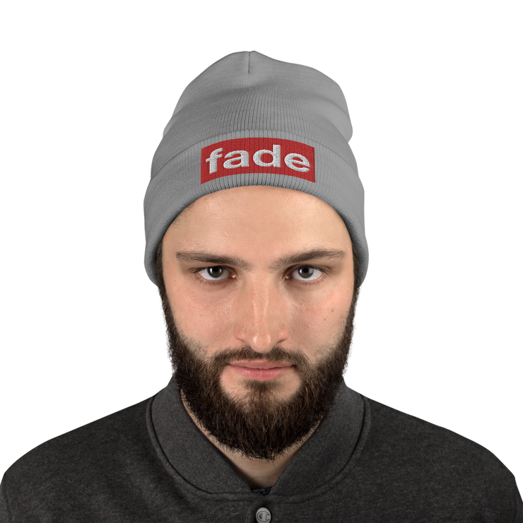 fade (RWBEL) Men's Embroidered Beanie