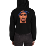 Hood Theory Hip Hop (PAC) Women's Crop Hoodie