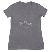 Hood Theory (WNB) Women's Fashion Deep V-neck Tee BC