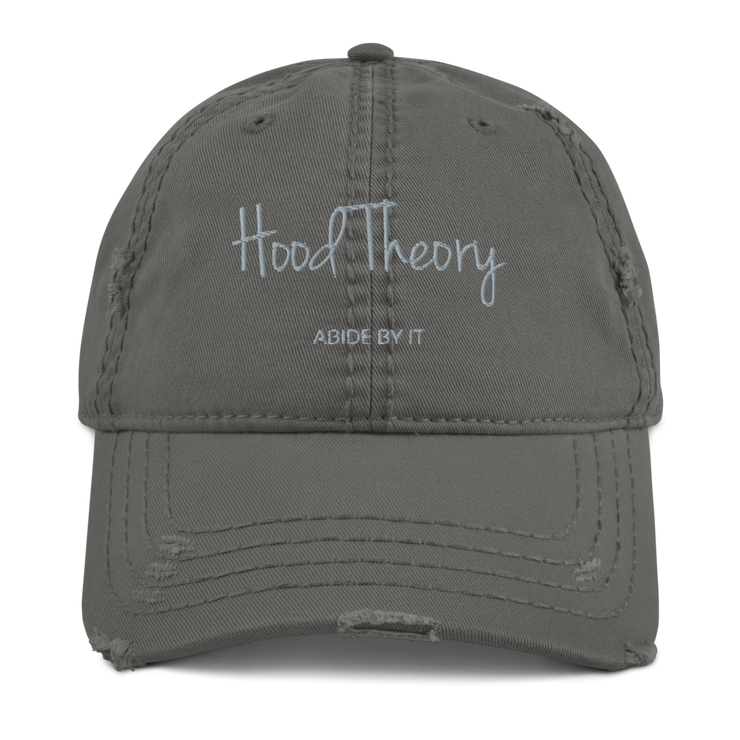 Hood Theory (GEL) Unisex Distressed Dad Hat