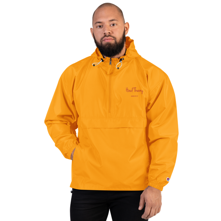 Hood Theory (REL) Men's Embroidered Champion Packable Jacket