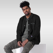 Hood Theory (GEL) Men's Embroidered Champion Bomber Jacket