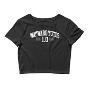 Hood Theory Memes (WAYWARD YUTES-WL) Women’s Crop Tee BC