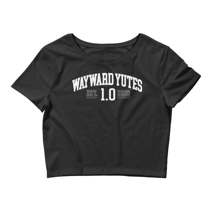 Hood Theory Memes (WAYWARD YUTES-WL) Women’s Crop Tee BC