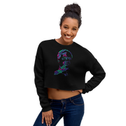 Hood Theory x James Caimen (DOKN) Women's Crop Sweatshirt