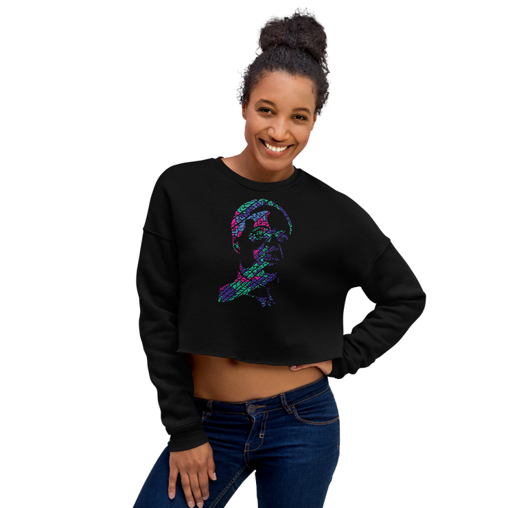 Hood Theory x James Caimen (DOKN) Women's Crop Sweatshirt