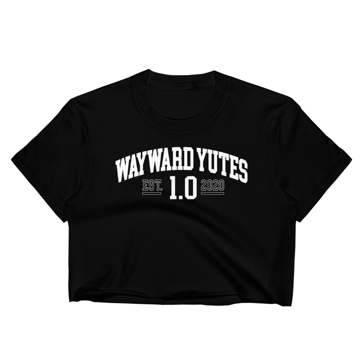 Hood Theory Memes (WAYWARD YUTES-WL) Women's Cropped T-shirt