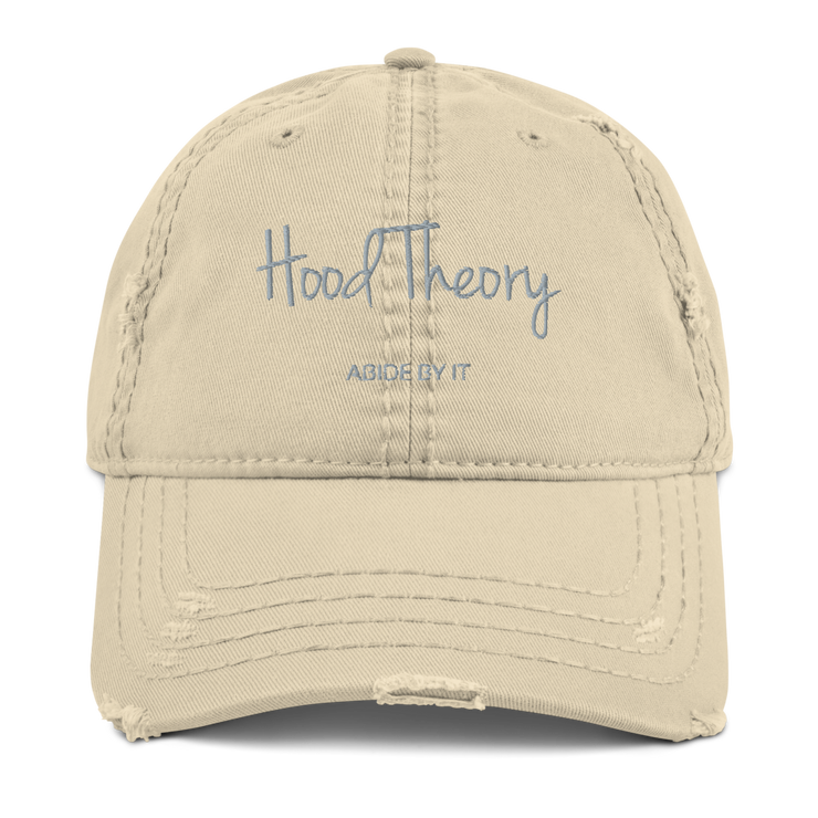 Hood Theory (GEL) Unisex Distressed Dad Hat