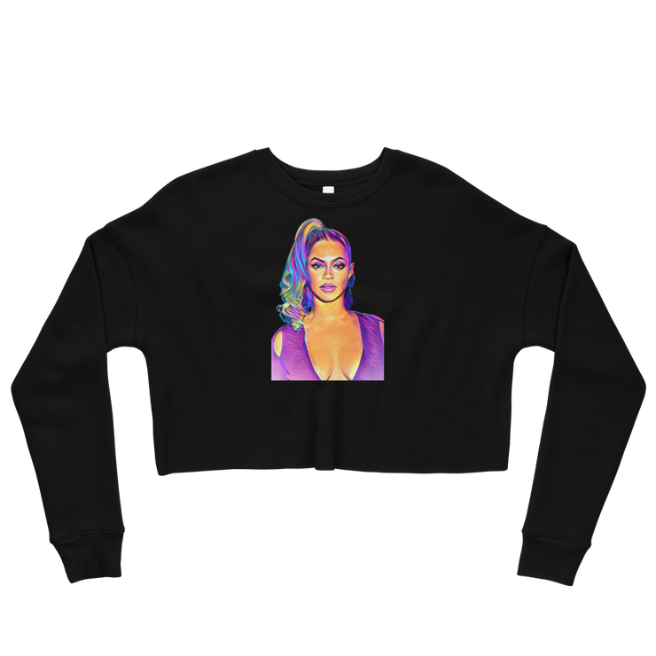 Hood Theory Hip Hop (BEYONCE) Women's Crop Sweatshirt